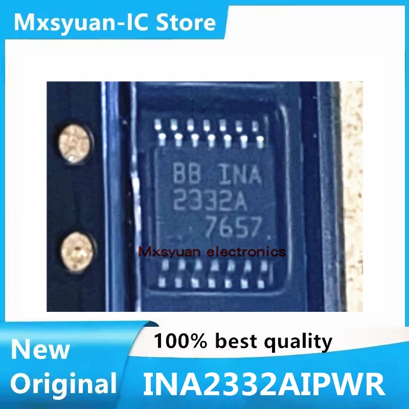 10 قطعة/الوحدة INA2332AIPWR INA2332AIPW 2332A INA2332A INA2332 TSSOP-14 العلامة التجارية الجديدة الأصلية ، متاح للبيع في المخزون