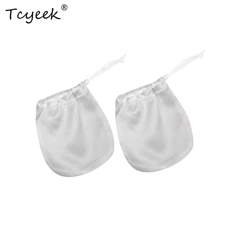 Tcyeek, 19MM 100%Real Silk Baby Gloves, Newborn Protecting Face Anti Scratch Gloves, Thin Breathable Glove 2024 New A479113QC