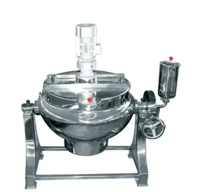 

Automatic steam glicerin jacketed kettle machine commercial cooking pots