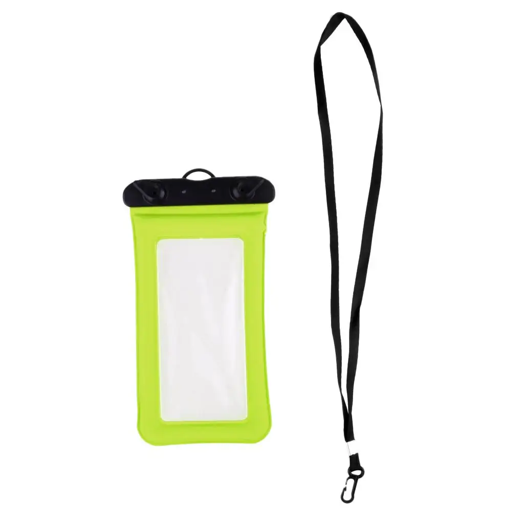 Waterproof Floating Phone Case Universal Dry Pouch Bag Underwater Holder Water Sports Accessory for Beach Pool Boating