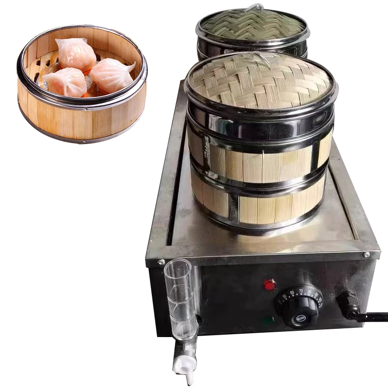 

Commercial restaurant stainless steel electric food bread snack electric steamer