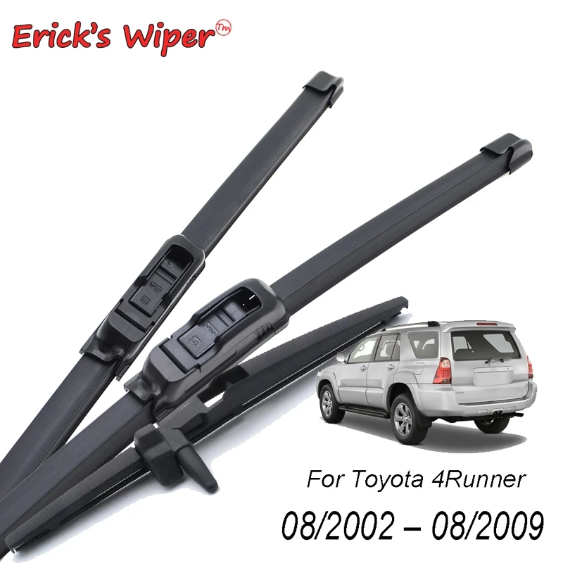 

Erick's Wiper Front & Rear Wiper Blades Set Kit For Toyota 4Runner MK4 2002 - 2009 Windshield Windscreen Window 22"+20"+12"