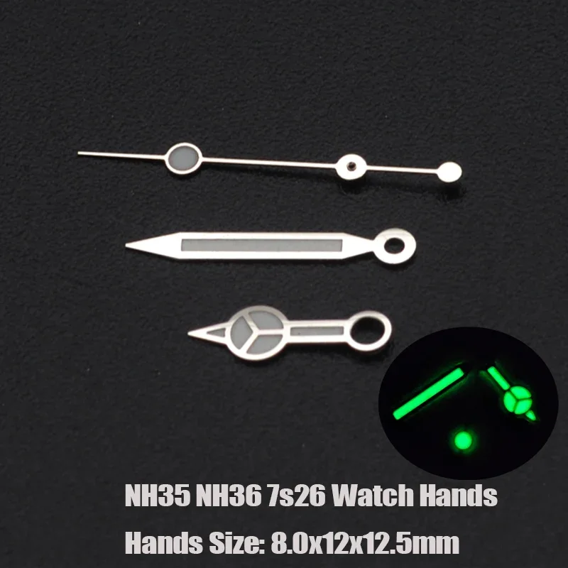 

NH35 Hands SUB SKX007 SPRD Watch hands Fit For 7s26 NH36 NH35 nh35a Movement Watch Pointer Spare Parts for watches