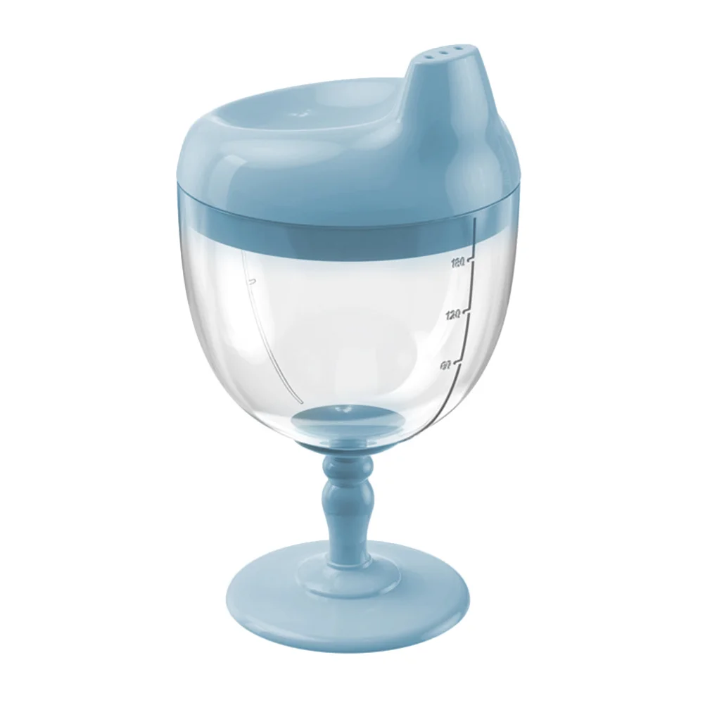 Gobelet pour enfants, tasse sans déversement, gobelet en plastique haute transparence, Design amusant coloré pour jus de café, boissons froides pour bébé