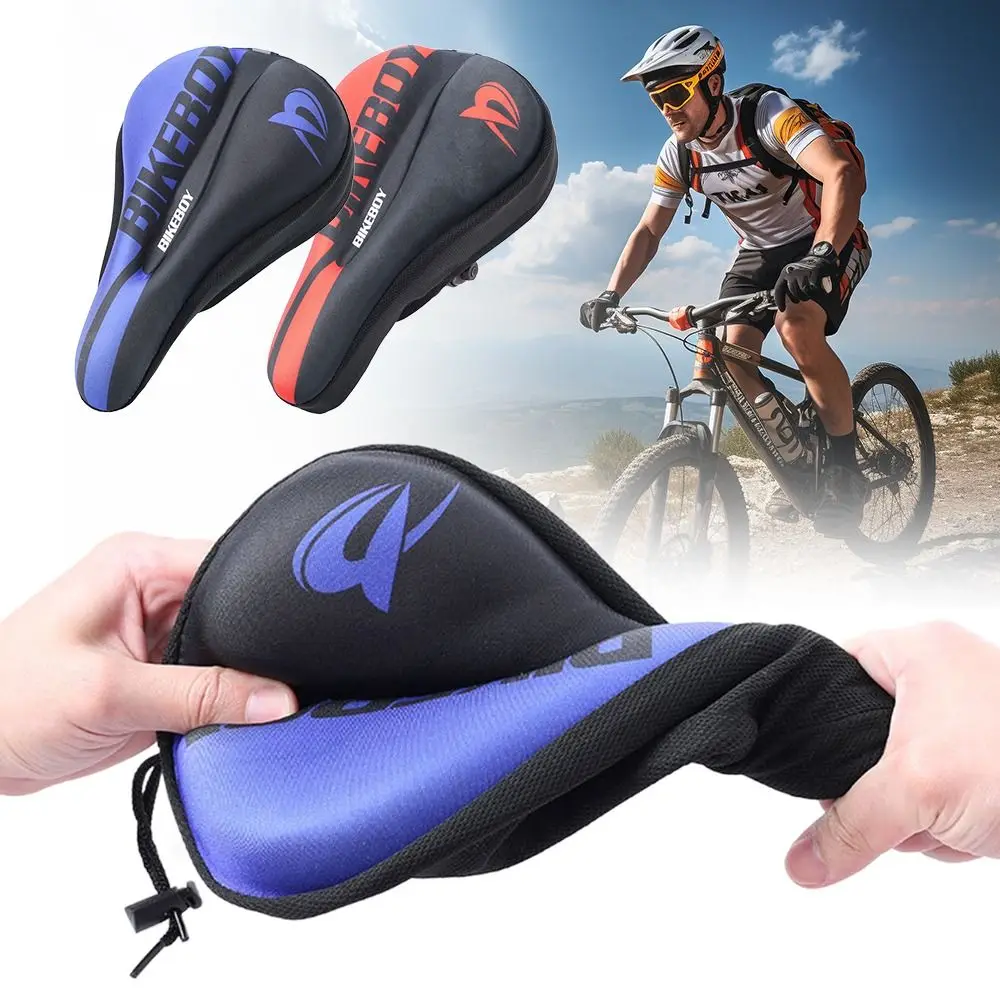 Accessories Stress Relieve Bicycle Seat Cushion Sweat Absorption Shockproof Bike Seat Cushion Breathable Seat Cushion Cover