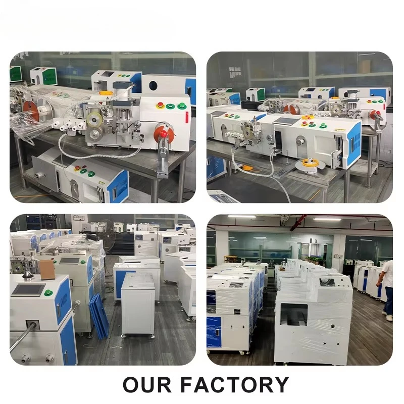 New Professional Cable Coil Winding and Binding Machine EW-20A-1 with Touch Screen Control and Multi-Shape Tying