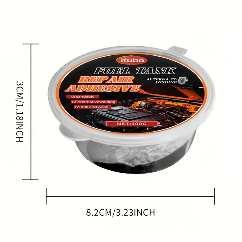 لاصق إصلاح الوقود: ربط قوي لخزانات وقود السيارات/الشاحنات، أختام مشعات من الفولاذ المقاوم للصدأ