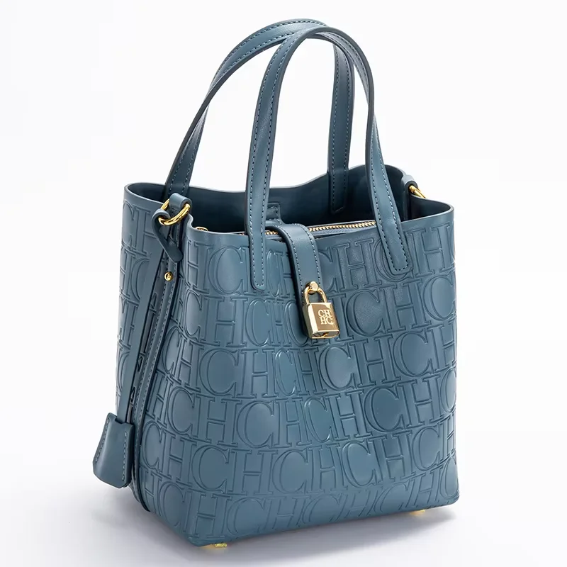 Luxury Handbag Women's New Embossed Mother And Baby Bag Mother's Day Gift Mom Shoulder Bag Fashion Bucket Bag