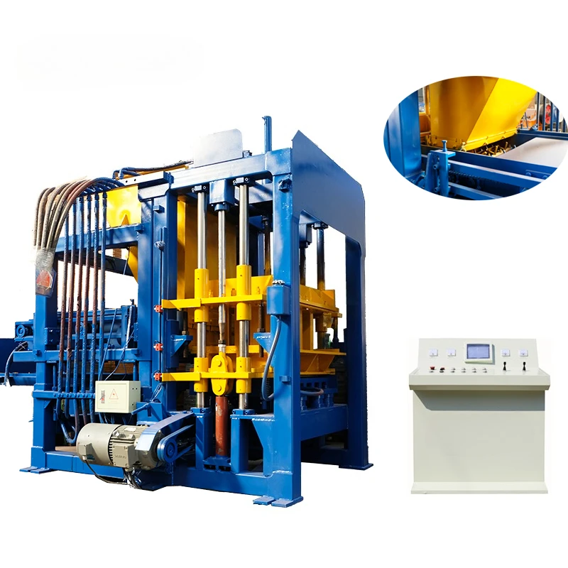 Concrete Block Brick Making Machine Customized Brick Making Machine Concrete Hollow Flower Pot Brick Block Making Machine for US