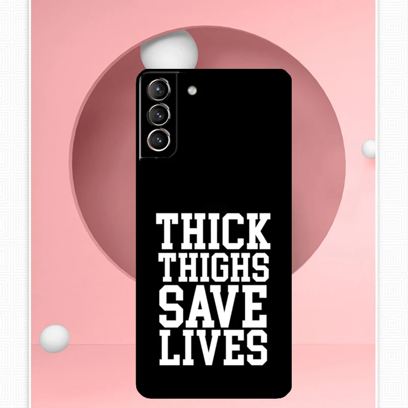 Fitness Girl Gym Case For Samsung Galaxy S24 S23 Ultra S22 S20 FE S21 FE Note 10 20 S8 S9 S10 Plus Cover