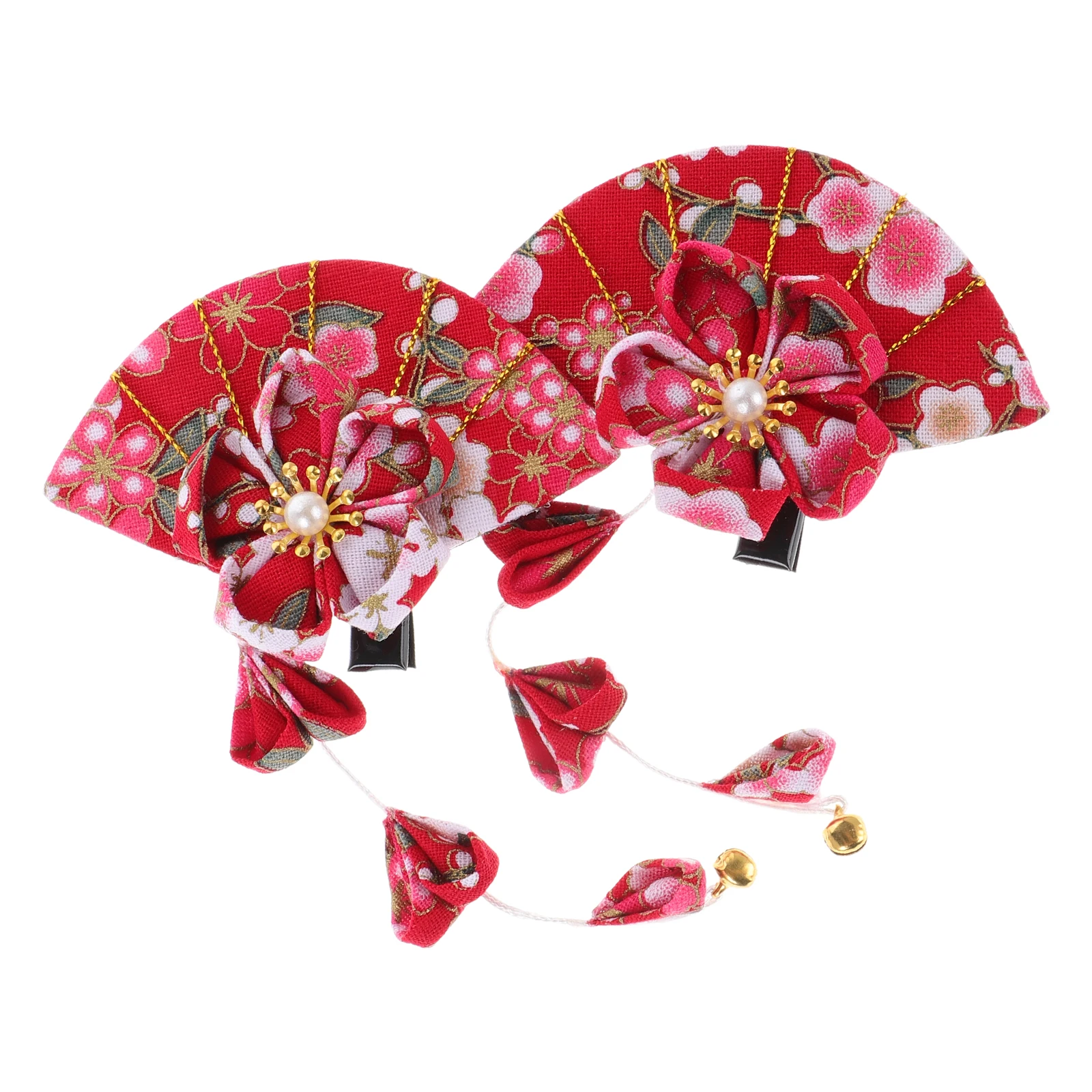

Tassel Clips Long Long Tassel Hair Clip Cloth Japanese Accessories for Teen Girls Hairdress Tools