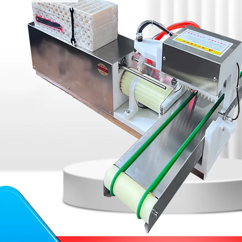 Custom Mold Pneumatic Skewer Making Machine Adjustable Bamboo   Stick Size BBQ Meat String Machine