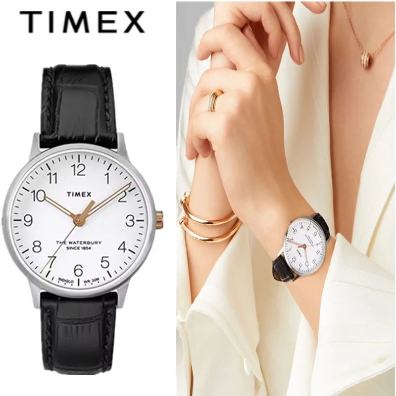 TIMEX Men Watches WomanLuxury Trend Quartz Calendar Waterproof Multi Function Fancy Round Watch Stainless Watch