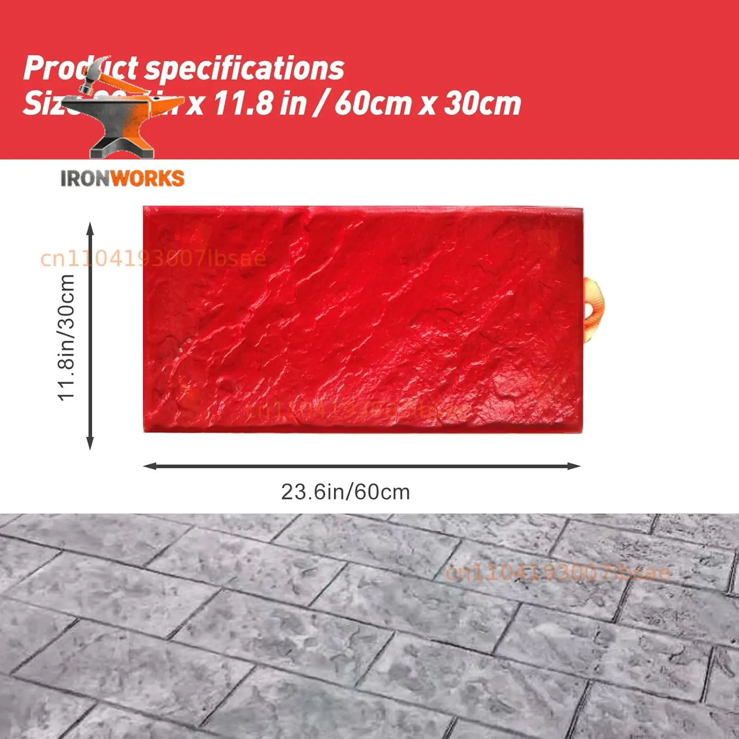 Concrete Molds Rectangular Stone Tile Texture Concrete Texture Mat Same Slate floor Concrete