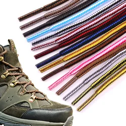 18 Colors Striped Double Color Shoe Laces Round Outdoor Sneakers Shoelaces Cotton Boots Shoelace 70CM 90CM 120CM 150CM