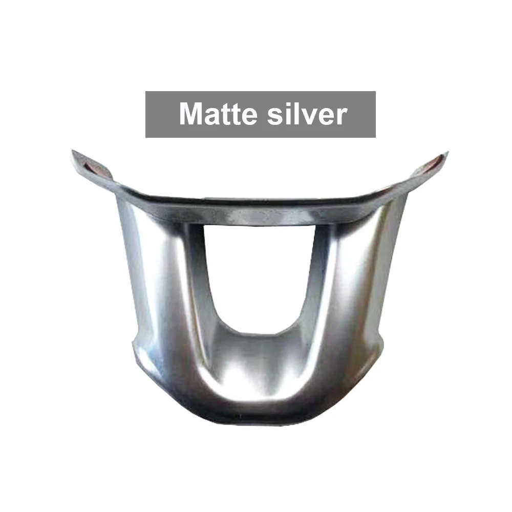 Car Steering Wheel Decoration Panel Cover Trim Sticker Fit for Peugeot 2008 208 2014 - 2018 Chrome Auto Styling
