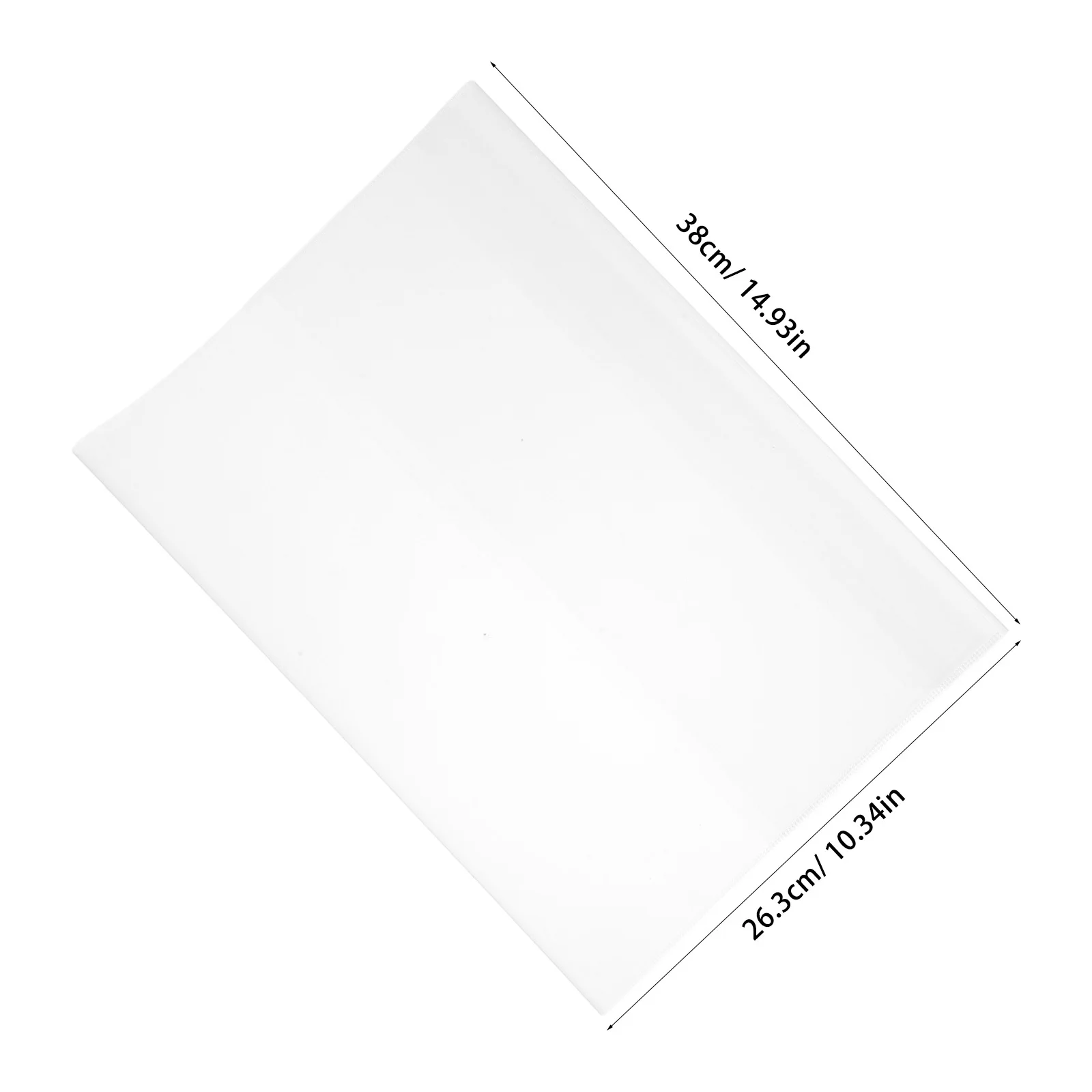 10개 투명 하드커버 교과서 잡지 플라스틱 보호 슬리브 방수 방진 학교 도서관용 커버