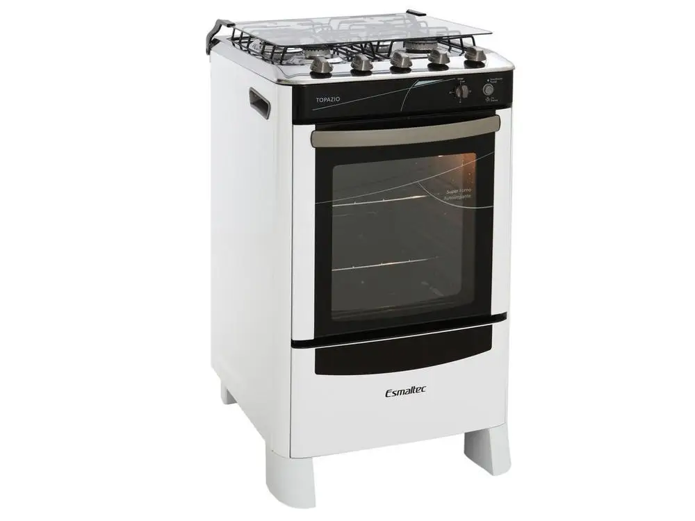 Stove 4 Boils Esmaltec White-Bivolt