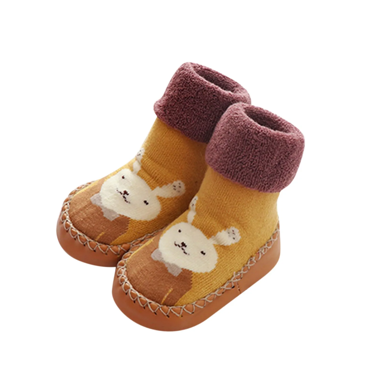 Zapatos de tenis para niños y niñas, botas de suela plana para otoño e invierno, talla 5