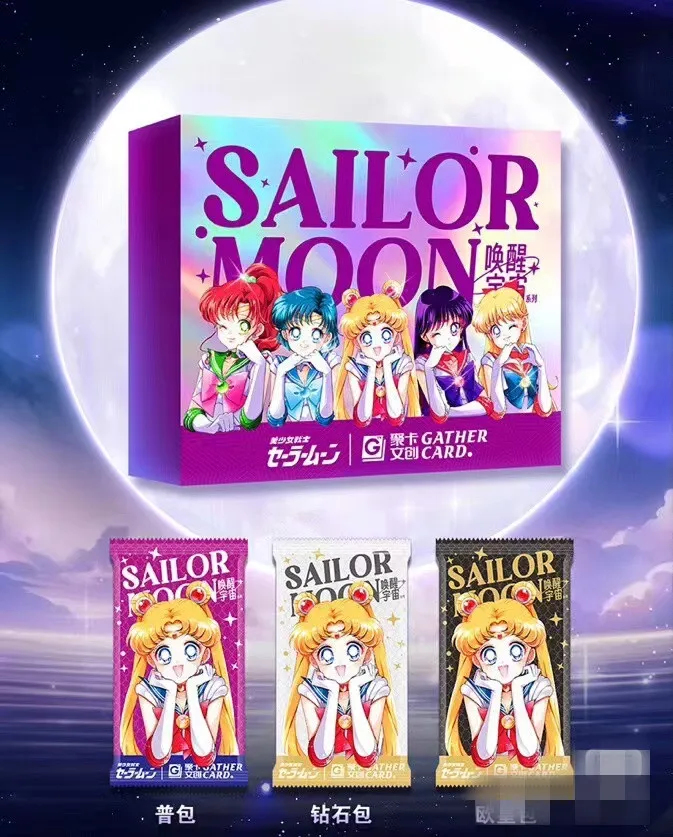 New Goddess Story Cards Moon Sailor Honey Love Sexy Girl Booster Box Complete Set Games For Family Board Party Games Cards