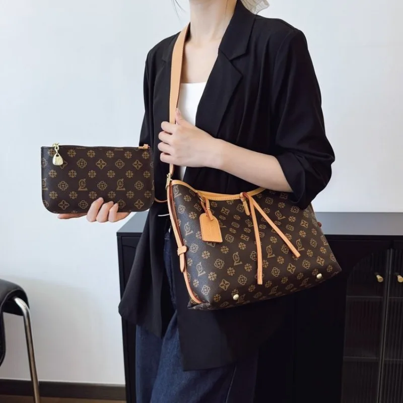 

Luxury Embossed Maillard Ladies Bag Retro Chic Underarm Shoulder Bag For Dinner Dates And Social Gatherings