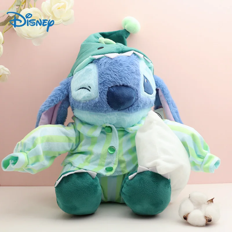 

Disney Stitch Plush Toy 30cm Anime Pillow Body Kawaii Stuffed Animal Toys Soft Dolls Gifts For Girls Kids Birthday Christmas New
