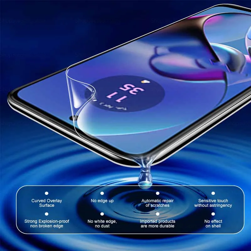 6in1 Hydrogel Film For Motorola Moto G54 Camera Lens Protector Moto G84 G14 G 54 84 G54 Turbo edition Not Glass Protection Films