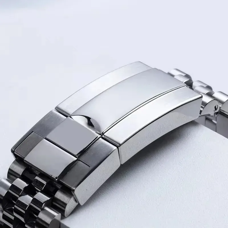 904L Jubilee Watchbands for Rolex Sub GMT Yacht Daytona Men Watch Strap Luxury Bracelet Mod Parts Replacement Accessories 20mm