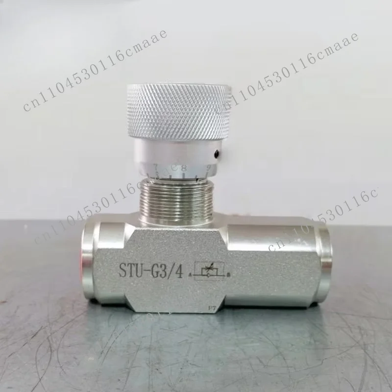 STU-G3/4 hydraulic one-way throttle valve hydraulic flow control valve