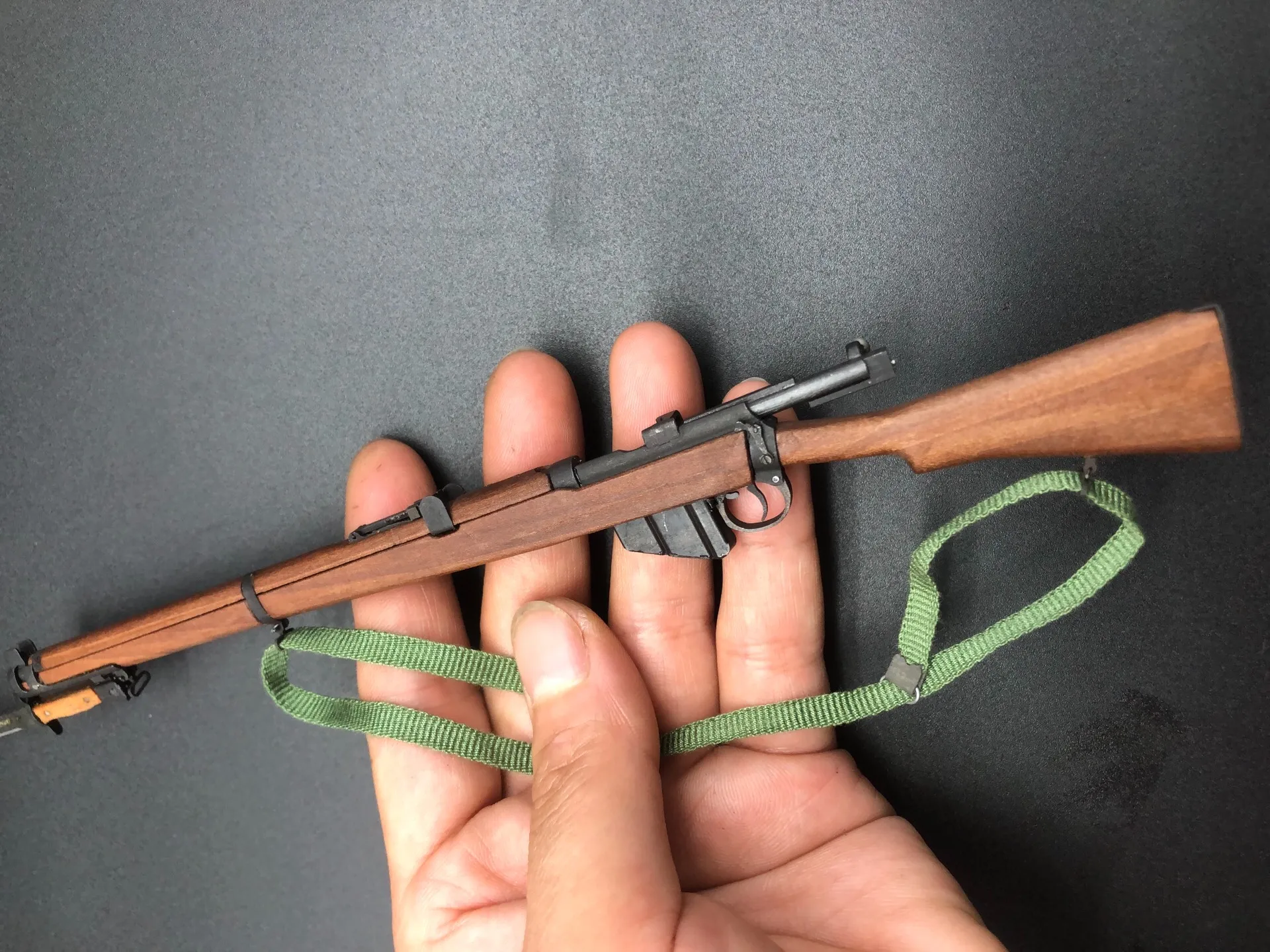 1:6 第二次世界大戦シリーズ武器おもちゃの銃無垢材金属手作りリーエンフィールドシリーズライフルアセンブリガンモデルアクションフィギュア用