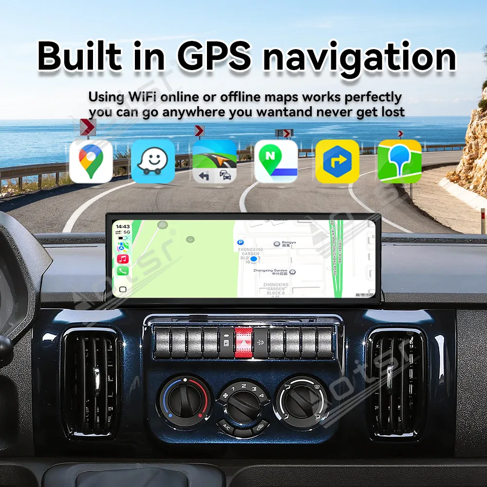 14.9 Inch Android Car Multimedia Automotive For Iveco Daily 2017~2026 Carplay Auto GPS Navigation Car Radio Stereo Head Unit