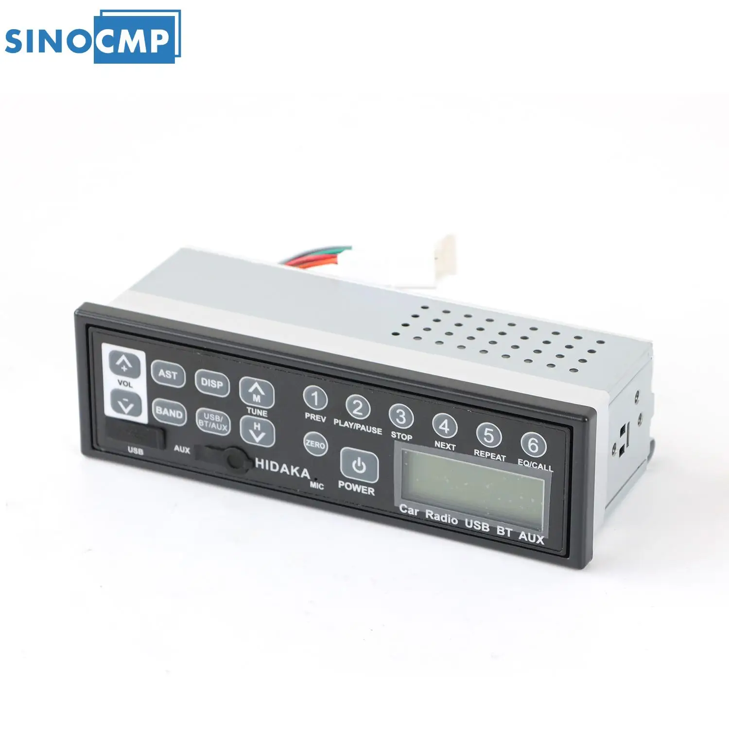 1PCS Car Radio 12-24V AM FM MP3 Player M200 For Hitachi Komatsu Kato Truck Excavator