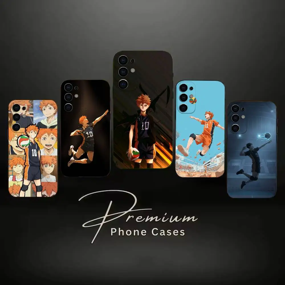 A-A-Haikyuu-handsome  Phone Case Black Soft Case For Samsung S24,S23,S21,S22,S24,S30,S20Ultra Plus