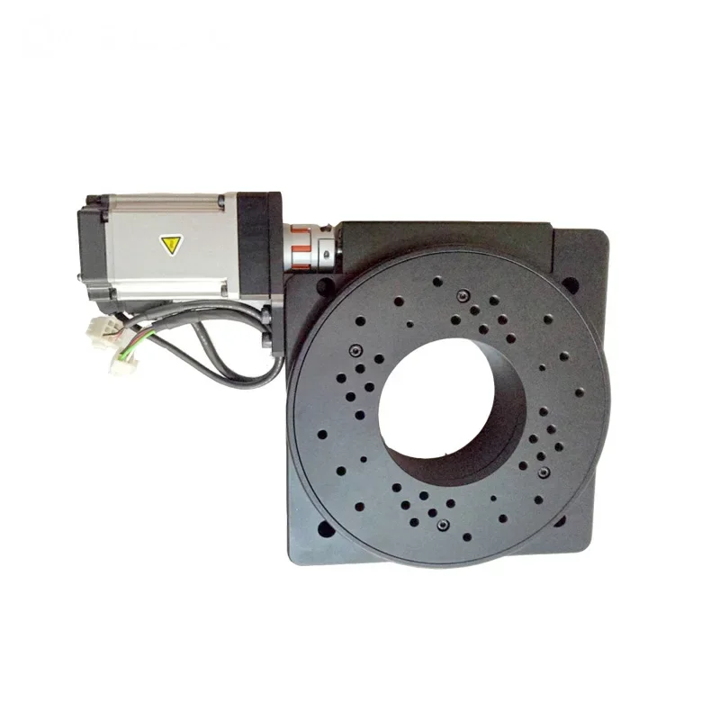 

MTS-HX200 high speed electric rotary table, hollow indexing plate 200°/S with 400W servo drive