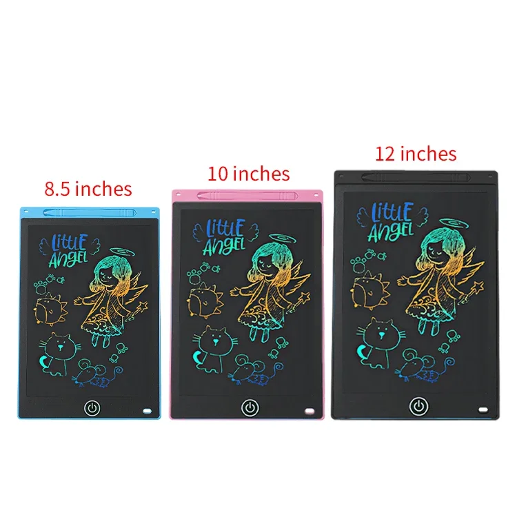 8.5/10/12 inch Lcd Writing Tablet Drawing Board Graffiti Sketchpad Mgaic Erasable Handwriting Pad Toys for Kids Boys Gifts