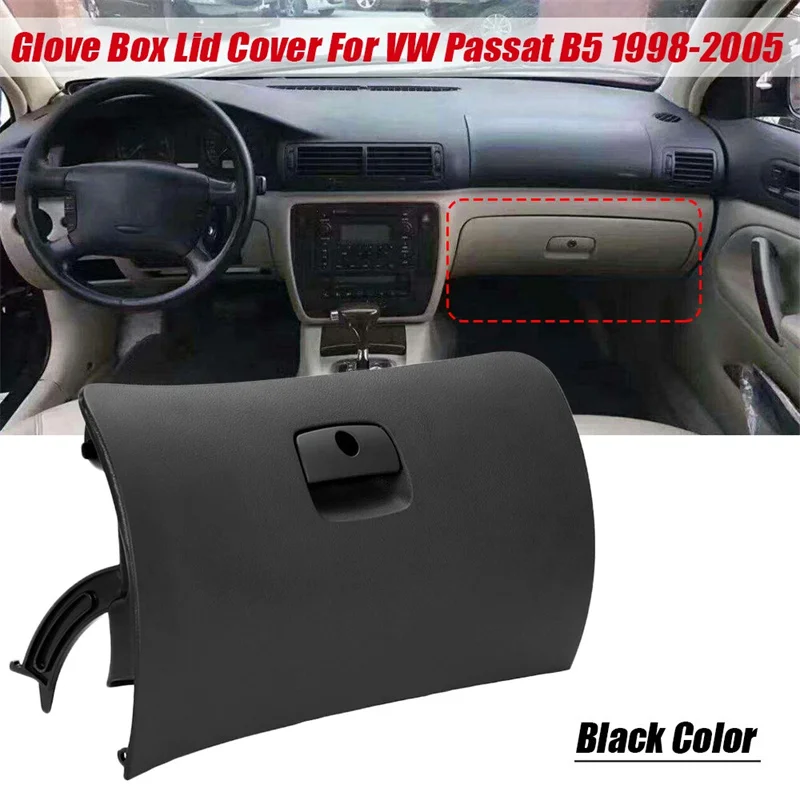 Glove Box Door Lid Assembly Door Lid Cover 3B1857122 For VW Passat B5 B5.5 1998-2005 Glove Box Drawer Cover Lid