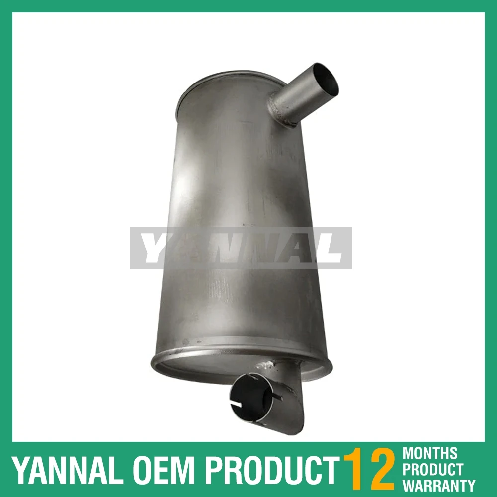 New Muffler Silencer YW12P00002F1 For Kobelco SK100-1 SK100-3 SK100 MARK III SK100