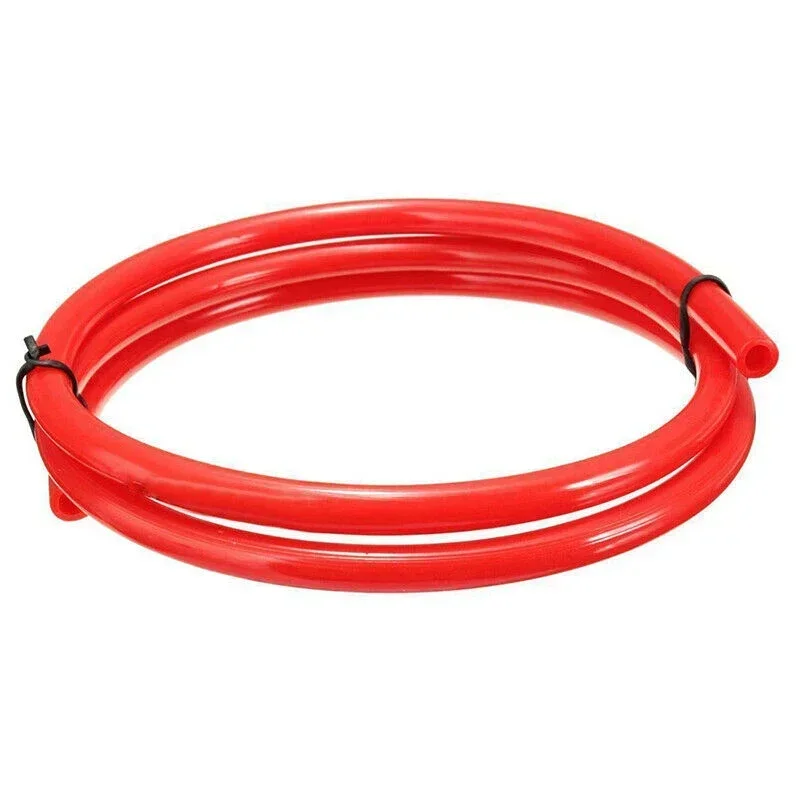 1 Meter Fuel Line For Motorcycle, Red, Gasoline Oil Delivery Pipe Hose ID 5mm OD 8mm, High Temperature Resistance For Honda