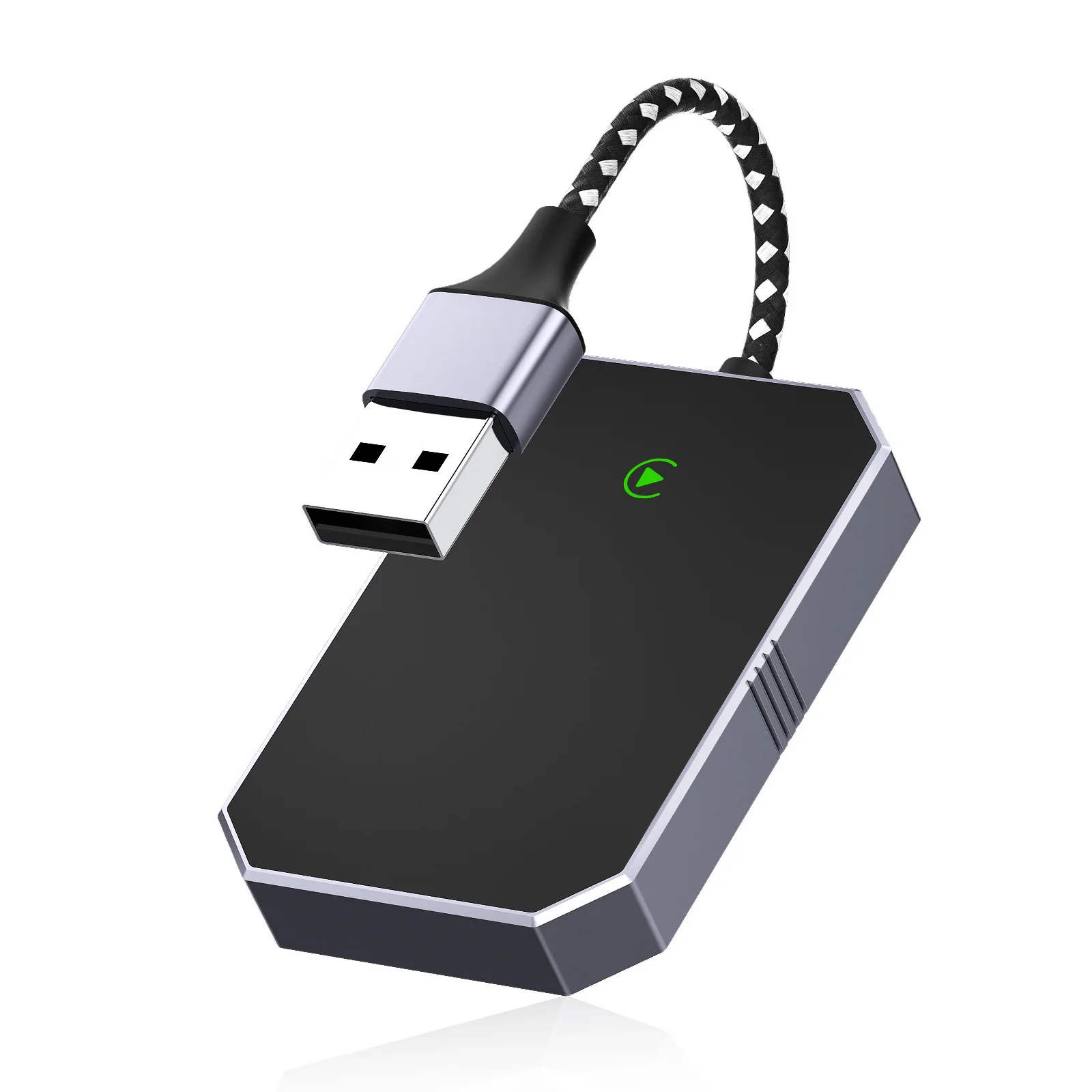 

Беспроводной адаптер CarPlay для подключения автомобиля к навигационной системе, устройство 2-в-1 для умного подключения автомобиля к системе навигации.