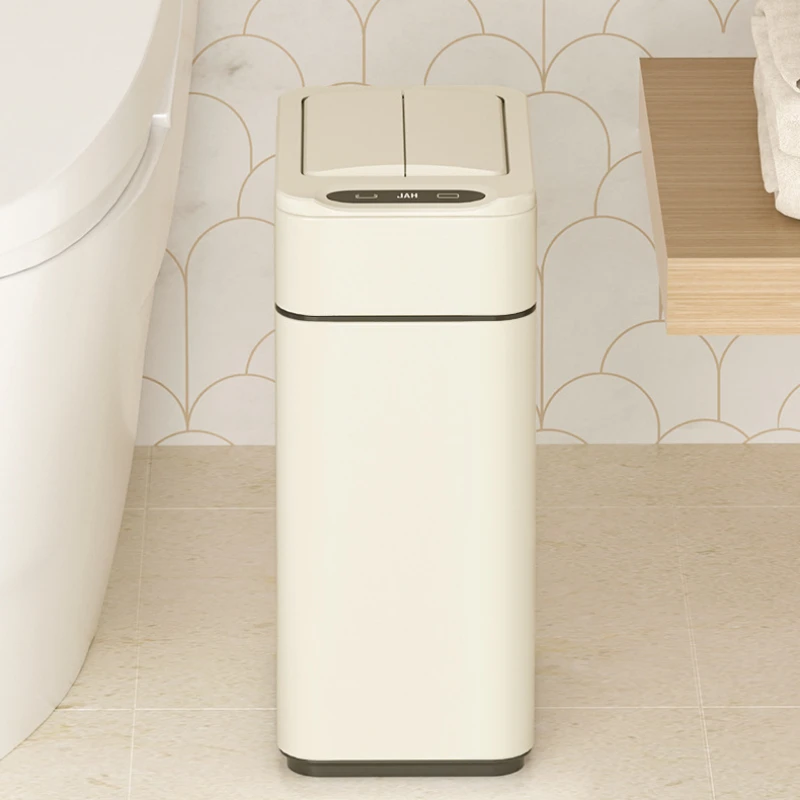 9L 15L 20L Smart Trash Can Stainless Steel Automatic Sensor Wastebasket Waterproof Electronic Kitchen Trash Bin Toilet Garbage