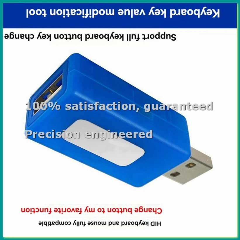 

USB-модификатор клавиш для клавиатуры, аксессуар для переназначения клавиш, позволяющий персонализировать функции клавиш для программирования и игр - TCES