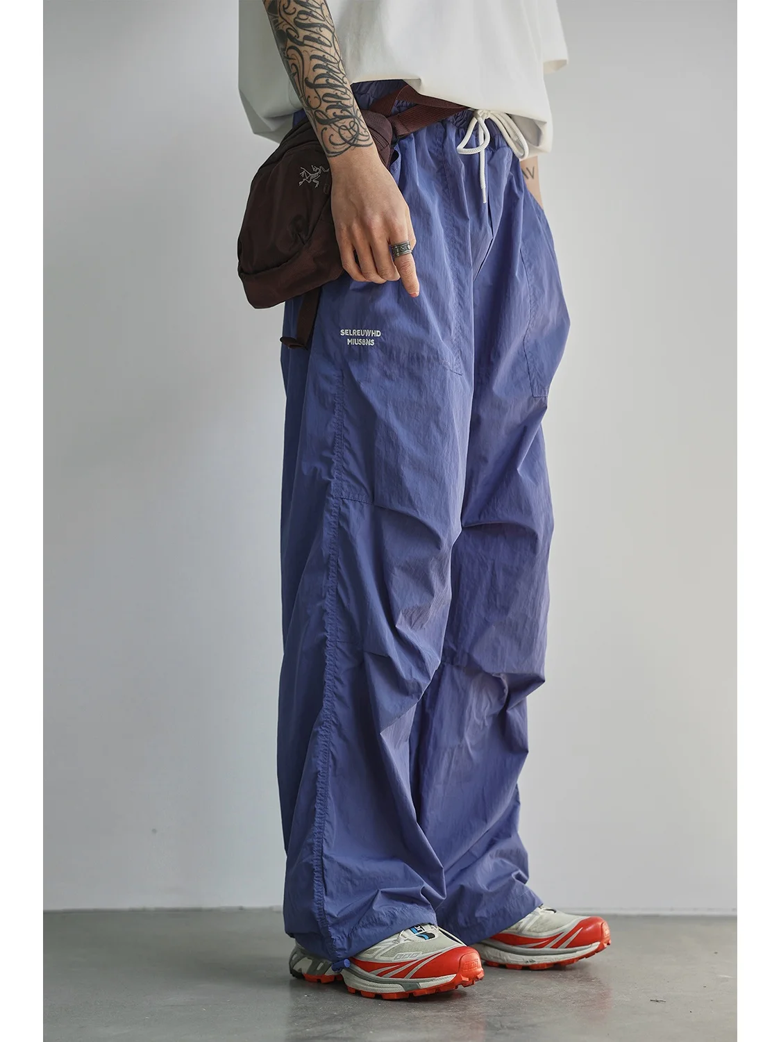 

Lightweight Qui Dry Outdoor Work Trousers Men's Loose Straight Leg Long Pants Summer Casual Loose Fit Cargo orts