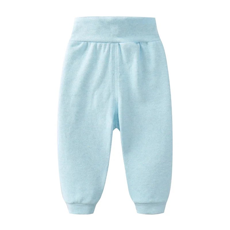 Baby High Waist and Belly Protection Pants, Baby Pure Cotton Autumn Pants, Children's Underwear, Warm Sleeping Pants