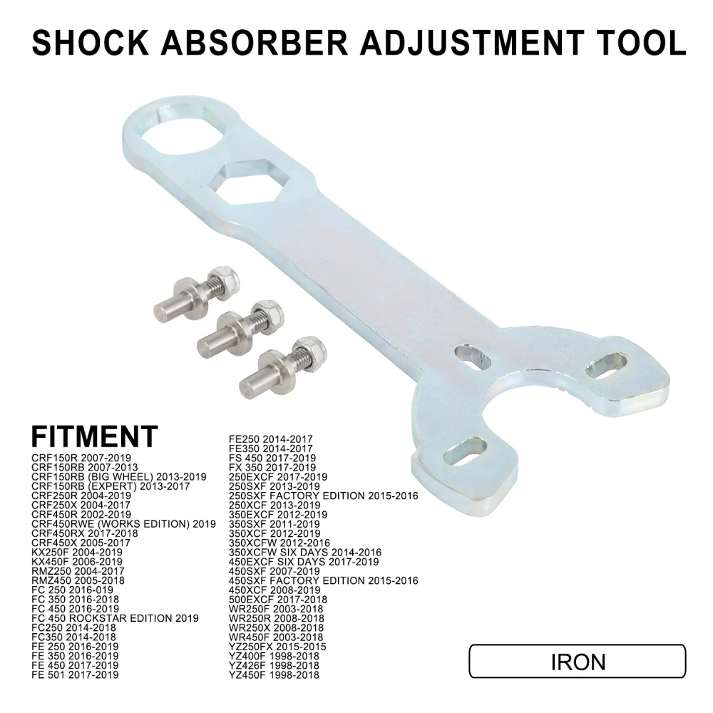 

Гаечный ключ для мотоцикла, комплект инструментов для регулировки головки и задней вилки, для HONDA KTM, YAMAHA CRF150R, YZF, FC, FE, FX, SXF