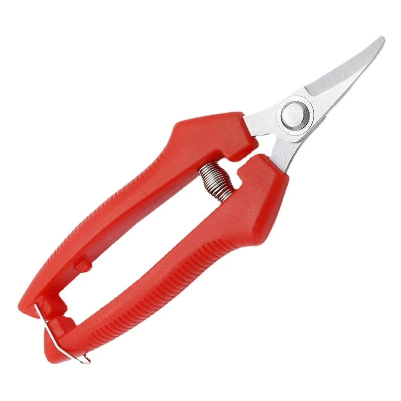 Elbow Stainless Steel Blade Pruning Shears Household Bonsai Plants Trees Branches and Leaves Garden Scissors Tools for Flowers