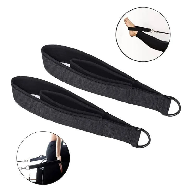 Adjustable length double ring handle, suitable for different body types, customizable, low MOQ, Pilates ring handle