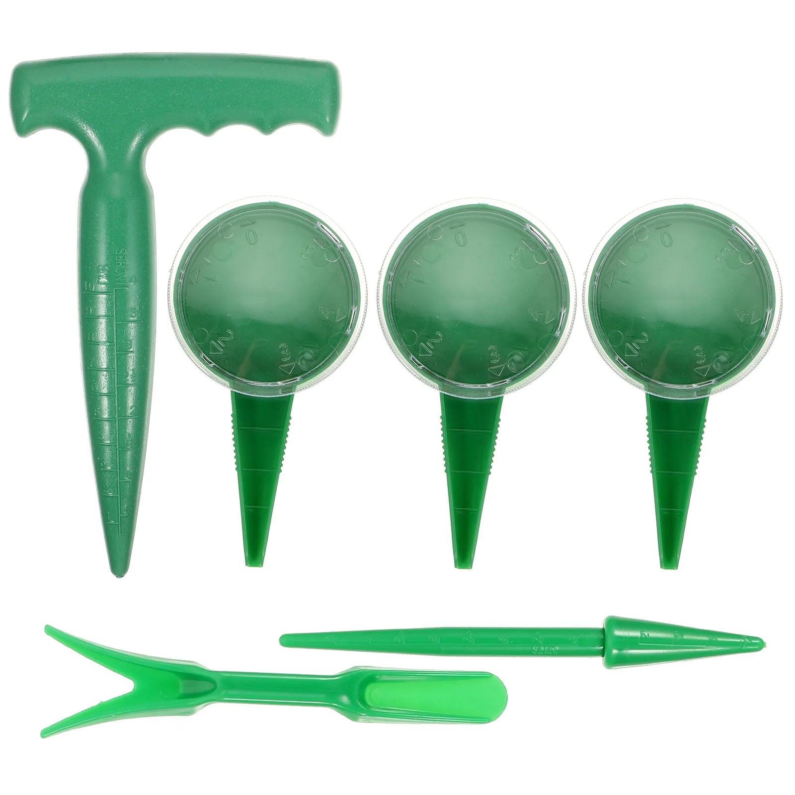 

1 Set Lightweight Plastic Seed Dispenser Tool For Gardening Adjustable Planter Portable Sowing Spreader Multifunctional