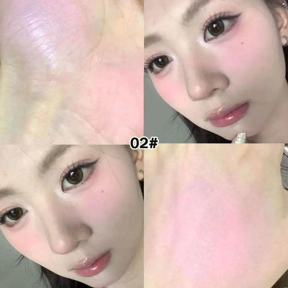 Fard liquido per il viso Liscio Guancia Mousse per occhi Fard Matte Glitter Evidenziatore Stick Rouge Trucco contorno impermeabile ﻿