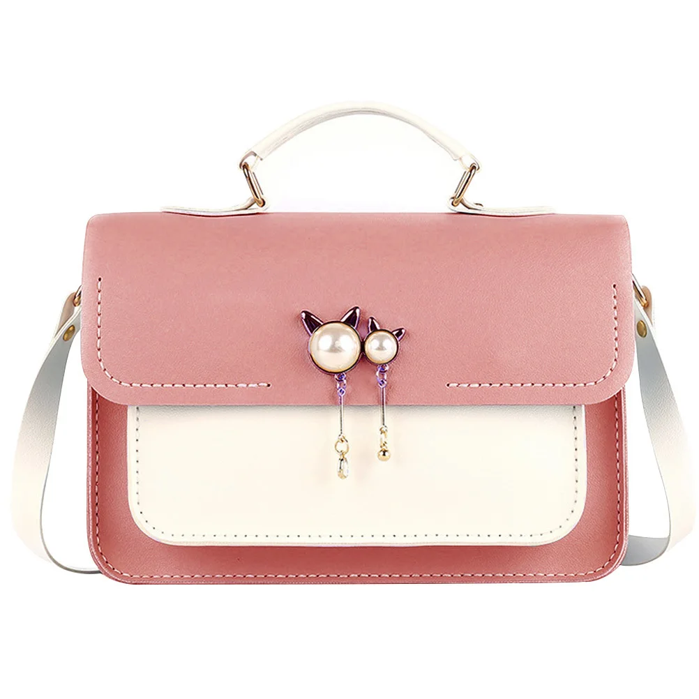 

1Set DIY Bag Knitting Kit PU Handbag Making Set Large Capacity DIY Craft Supplies Handmade Gift for Family