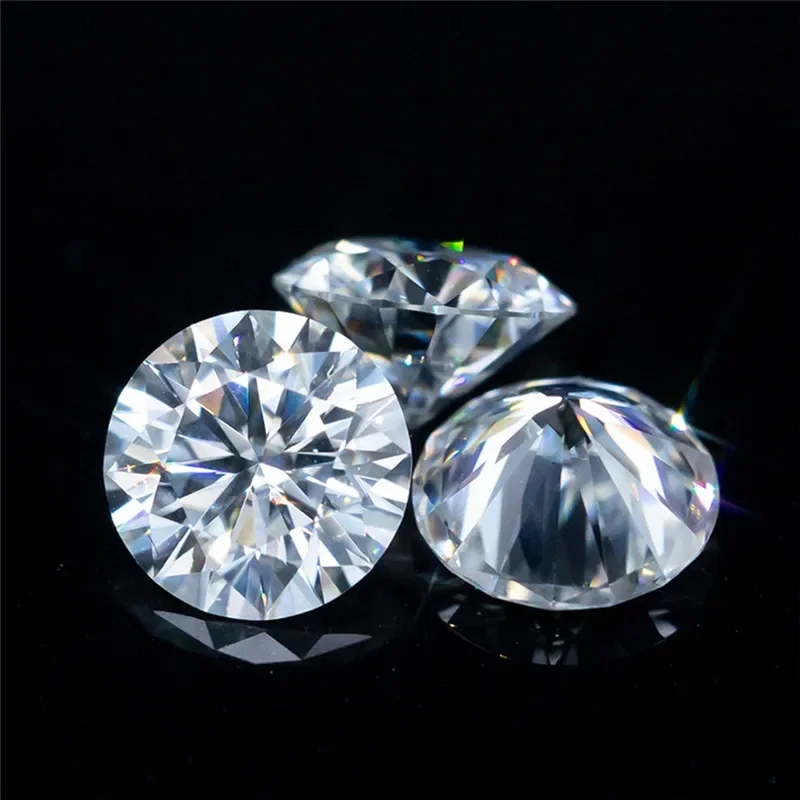 Moissanite Stone Large Sizes D Color with GRA Certificate Pass Diamond Tester Charms Beadsfor Advanced Jewelry Making Materials